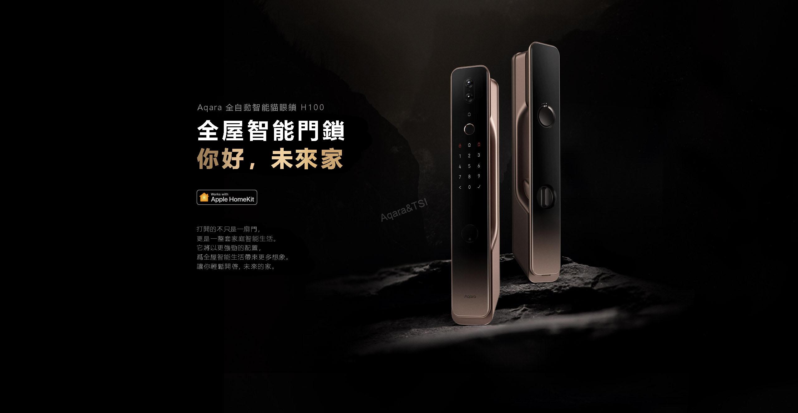 全自動智能貓眼鎖H100